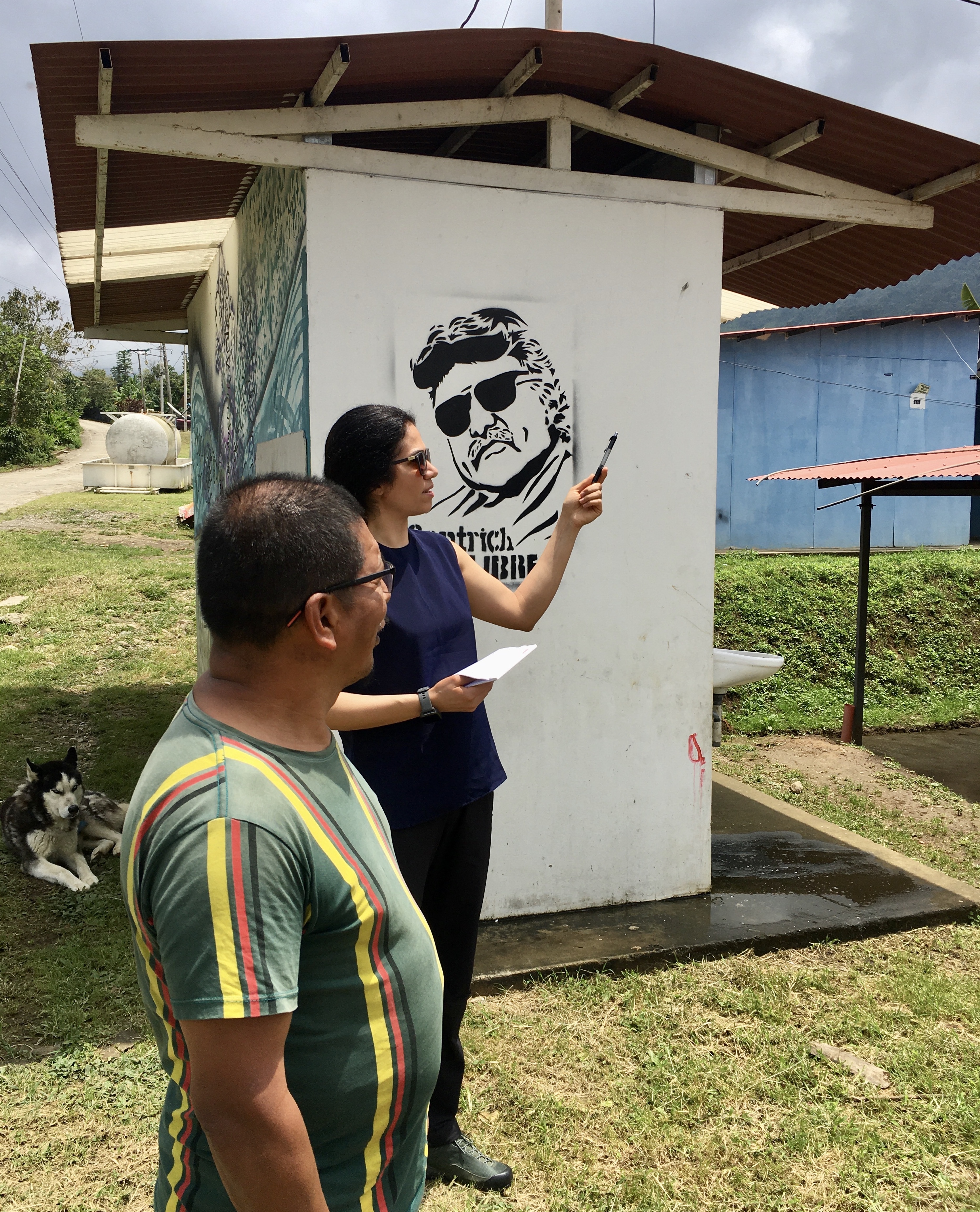 Fieldwork site visit and interviews